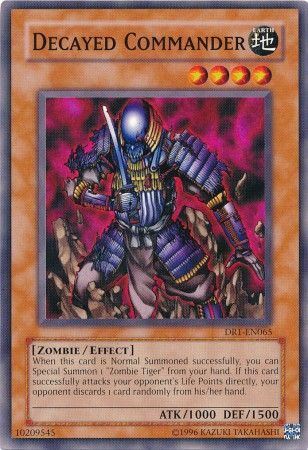 kduy DR1-EN065 Decayed Commander - Common