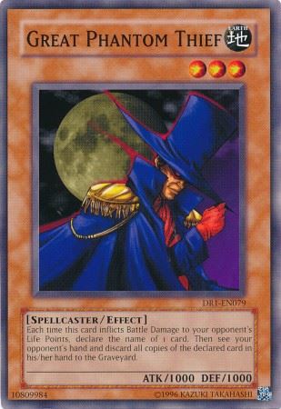 kduy DR1-EN079 Great Phantom Thief - Common