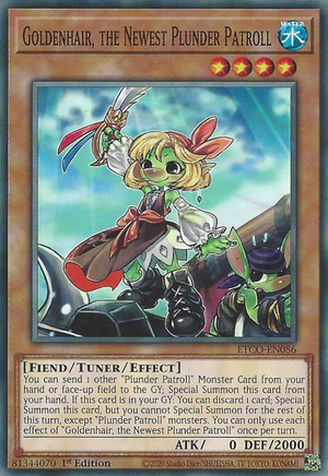 ETCO-EN086 Goldenhair, the Newest Plunder Patroll - Common