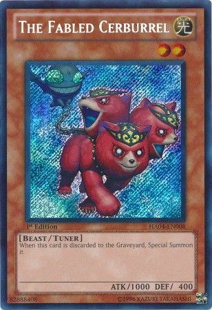 kduy HA04-EN008 - The Fabled Cerburrel - Secret Rare