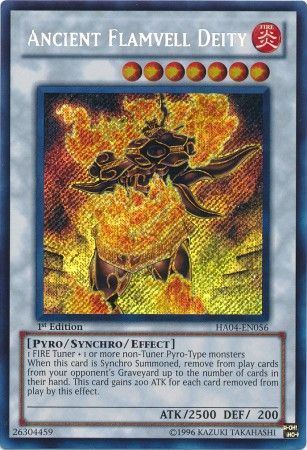 kduy HA04-EN056 Ancient Flamvell Deity - Secret Rare
