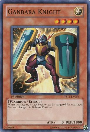 kduy YS11-EN006 Ganbara Knight - Common
