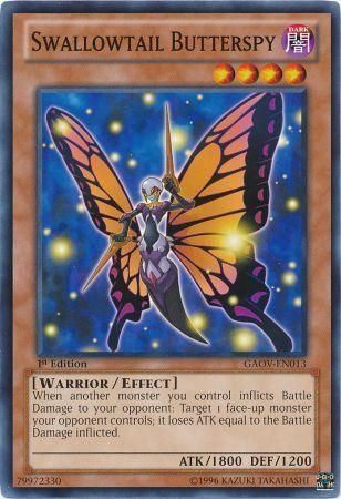kduy GAOV-EN013 Swallowtail Butterspy - Common