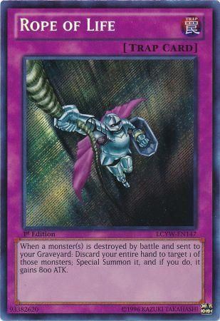 kduy LCYW-EN147 Rope of Life - Secret Rare