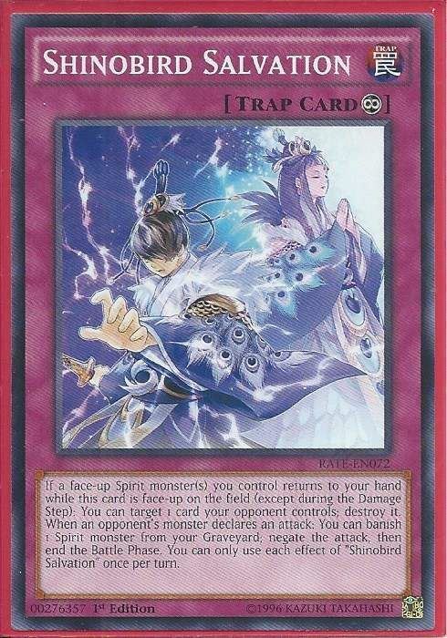 kduy RATE-EN072 Shinobird Salvation - Common