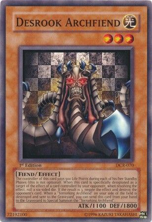 kduy DCR-070 Desrook Archfiend - Common