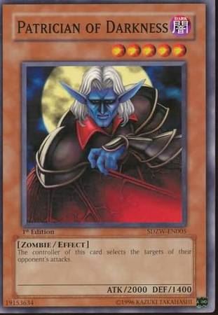 kduy SDZW-EN005 Patrician of Darkness - Common