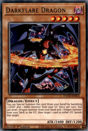 TOCH-EN032 - Darkflare Dragon - Rare