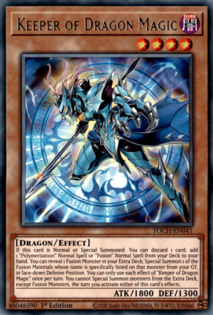TOCH-EN041 - Keeper of Dragon Magic - Rare