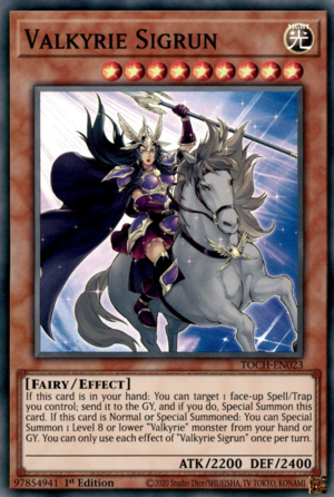 TOCH-EN023 - Valkyrie Sigrun - Super Rare