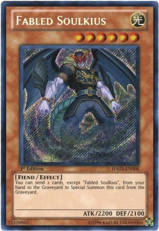 kduy HA03-EN004 - Fabled Soulkius - Secret Rare