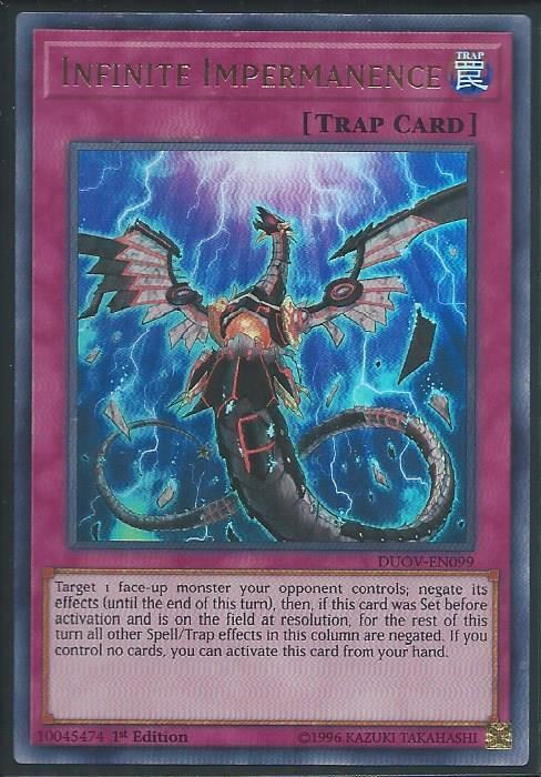 tvni DUOV-EN099 Infinite Impermanence - Ultra Rare