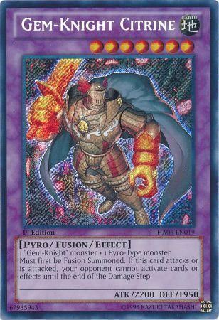 kduy HA06-EN019 Gem-Knight Citrine - Secret Rare