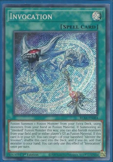 BLAR-EN084 Invocation – Secret Rare
