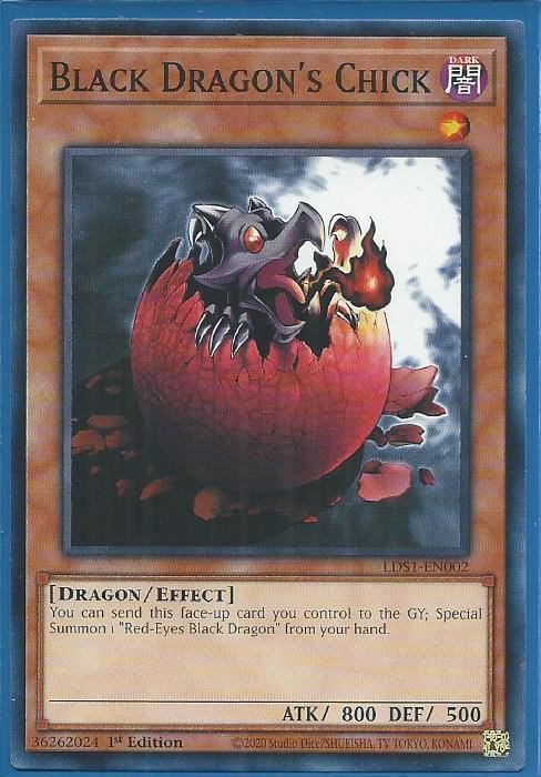 LDS1-EN002 Black Dragon’s Chick – Common