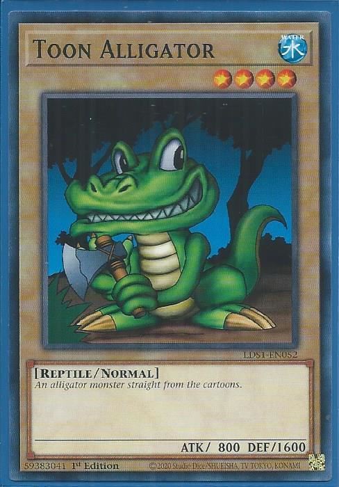 LDS1-EN052 Toon Alligator – Common