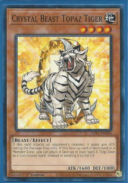 LDS1-EN096 Crystal Beast Topaz Tiger – Common