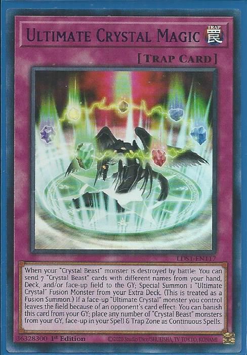 LDS1-EN117G Ultimate Crystal Magic – Ultra Rare GREEN