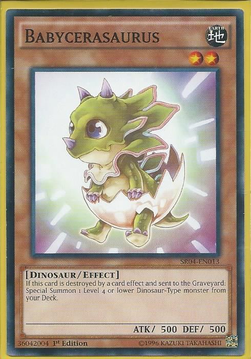 SR04-EN013 Babycerasaurus – Common