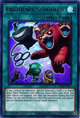 BLAR-EN071 - Obedience Schooled - Ultra Rare