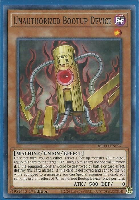 kduy ROTD-EN027 Unauthorized Bootup Device – Common