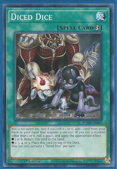 kduy ROTD-EN067 Diced Dice – Common