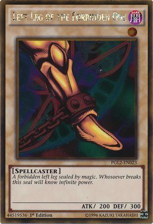 tvni PGL2-EN023 - Left Leg of the Forbidden One - Gold Rare