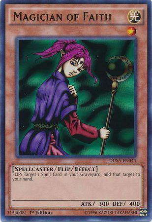 2tvni DUSA-EN044 Magician of Faith - Ultra Rare