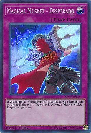 tvni SPWA-EN025 Magical musket - Desperado Super rare