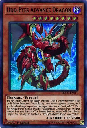 DUPO-EN011 Odd-Eyes Advance Dragon Ultra Rare |