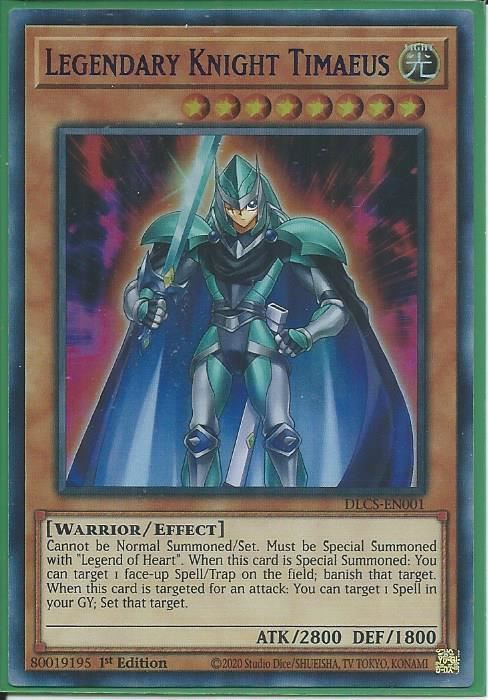 DLCS-EN001P Legendary Knight Timaeus – Ultra Rare PURPLE