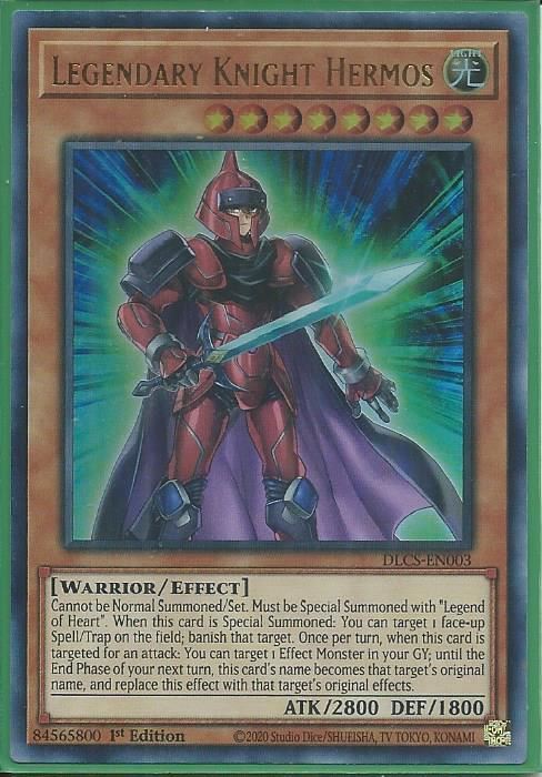DLCS-EN003 Legendary Knight Hermos Ultra Rare