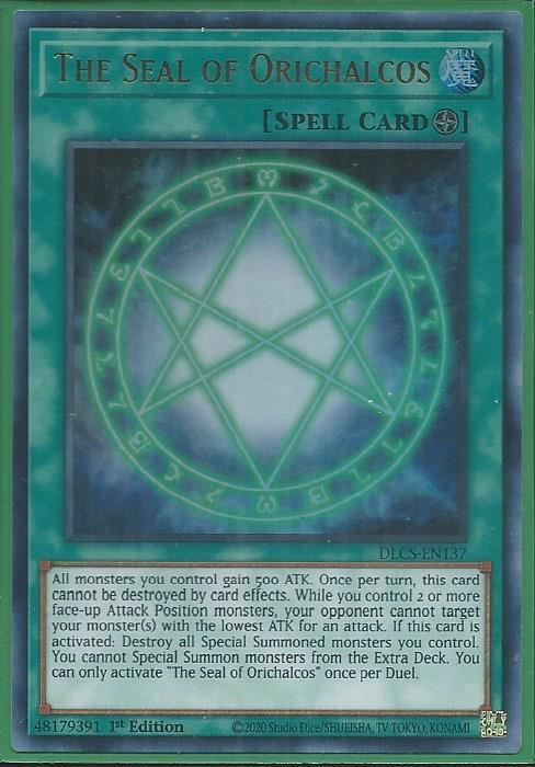 DLCS-EN137 The Seal of Orichalcos Ultra Rare