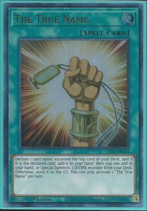 LED7-EN014 The True Name – Ultra Rare