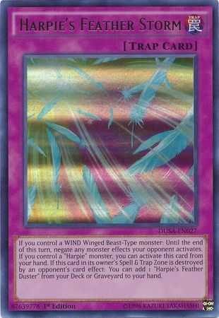 tvni DUSA-EN027 - Harpie's Feather Storm - Ultra Rare