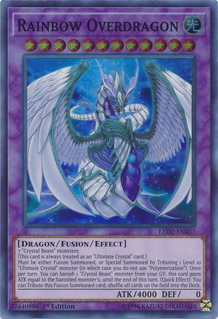 tvni LED2-EN037 - Rainbow Overdragon - Super Rare
