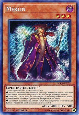 tvni BLRR-EN073 Merlin - Secret Rare