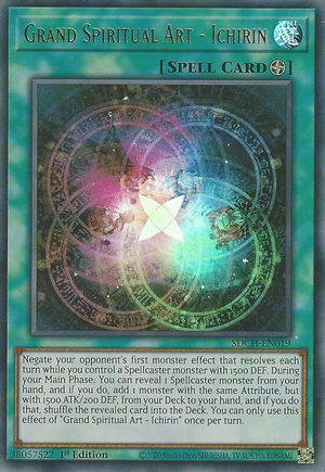 SDCH-EN019 Grand Spiritual Art - Ichirin Ultra Rare