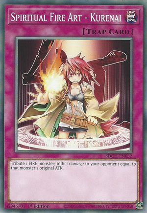 SDCH-EN032 Spiritual Fire Art - Kurenai Common