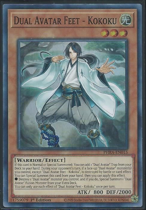 PHRA-EN015 Dual Avatar Feet - Kokoku Super Rare