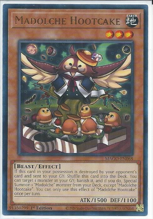 MAGO-EN068 Madolche Hootcake - Rare