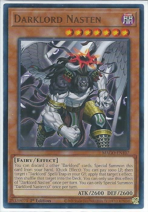 MAGO-EN107 Darklord Nasten - Rare