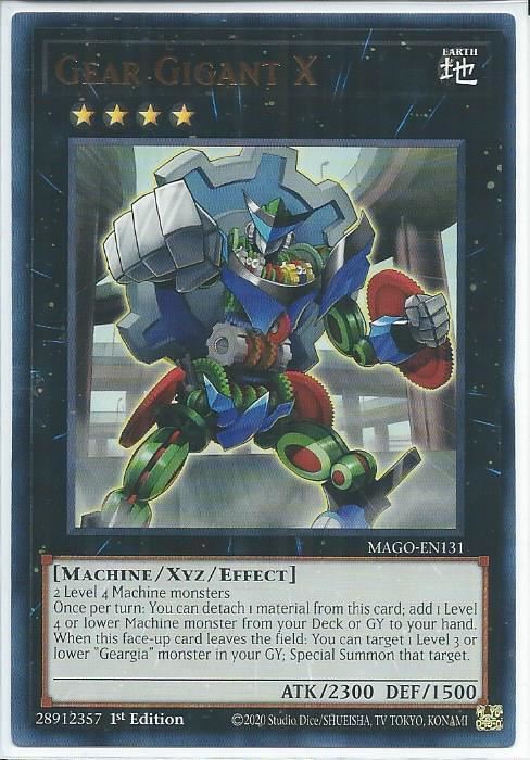 MAGO-EN131 Gear Gigant X - Rare