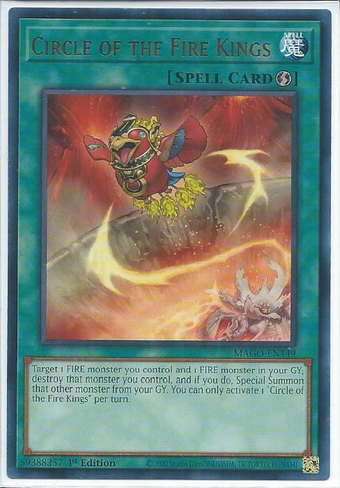 MAGO-EN149 Circle of the Fire Kings - Rare