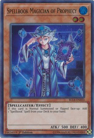 tvni BLLR-EN050 - Spellbook Magician of Prophecy - Ultra Rare
