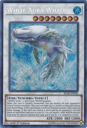 tvni White Aura Whale - White Aura Whale - Secret Rare