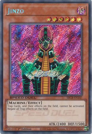 SBCB-EN147 - Jinzo - Secret Rare