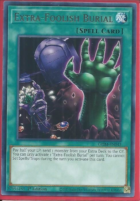 GEIM-EN043 Extra-Foolish Burial – Rare