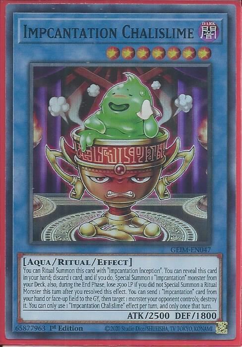 GEIM-EN047 Impcantation Chalislime – Super Rare