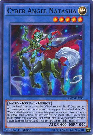 mink RATE-EN036 - Cyber Angel Natasha - Super Rare